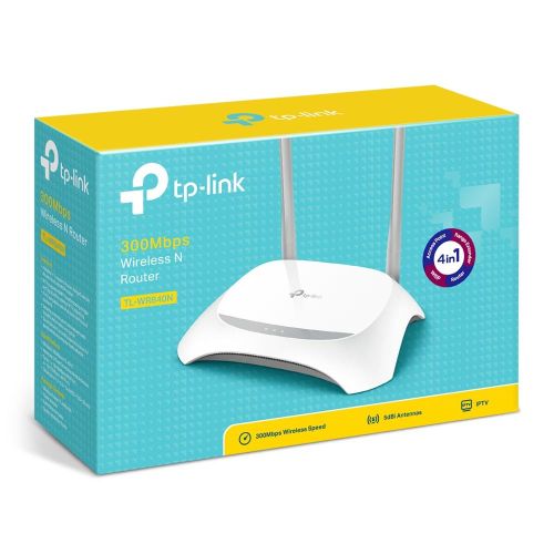 TP Link TL-WR840N 300Mbps Wireless Router TP Link TL-WR840N 300Mbps Wireless Router