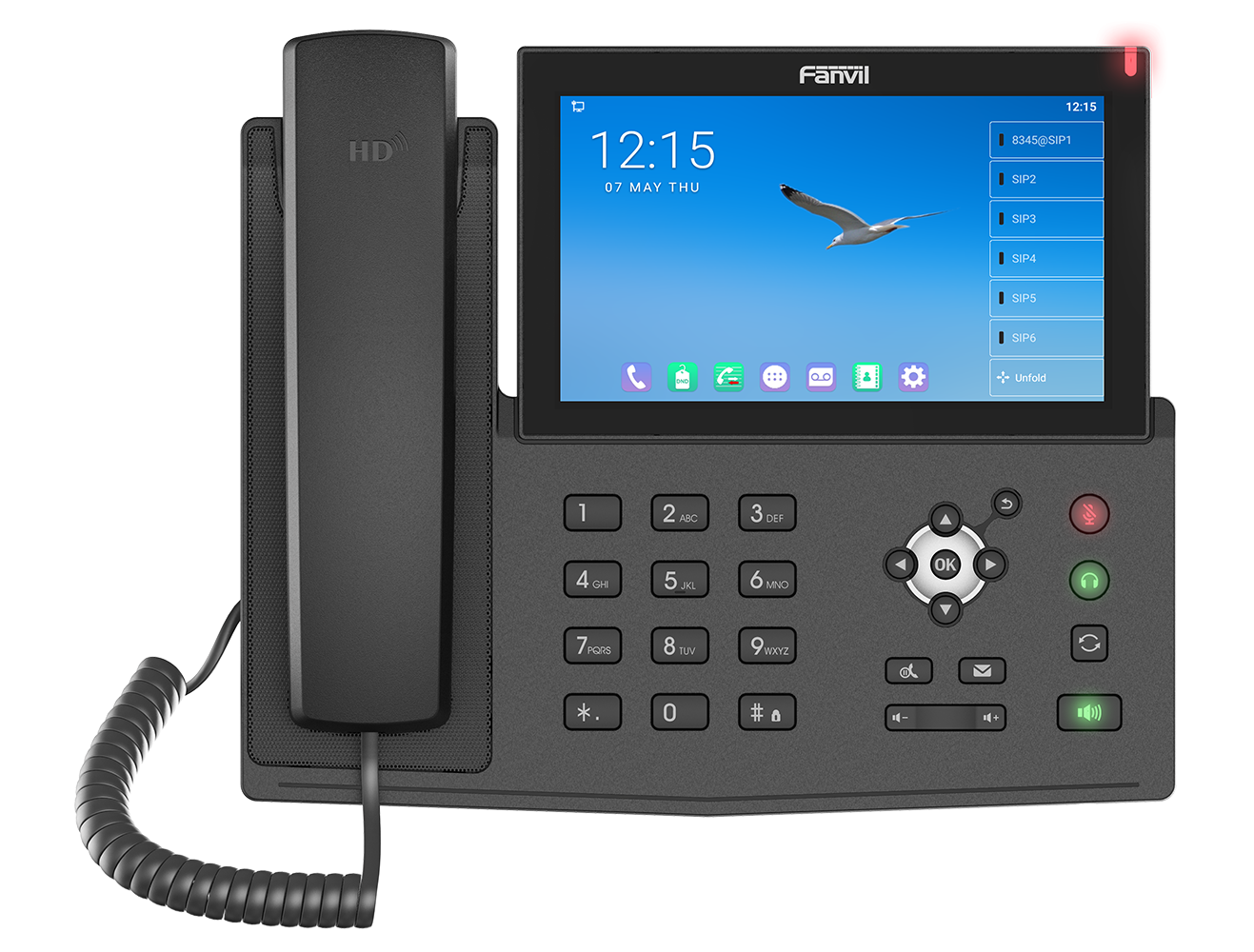 Fanvil X7A Android VoIP Phone, 7-Inch Color Touch