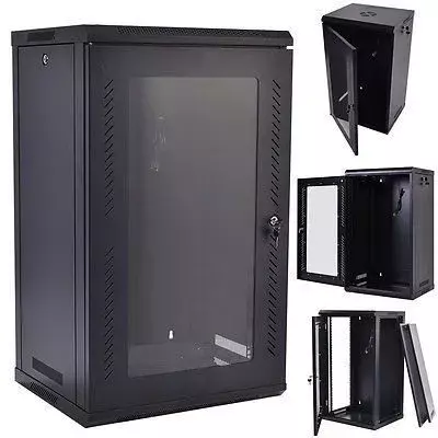 18U Server/Rack Cabinet with Glass Door – 600×1000 18U Server/Rack Cabinet with Glass Door – 600×1000