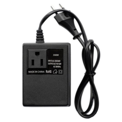 Portable step down transformer 200watts Portable step down transformer 200watts