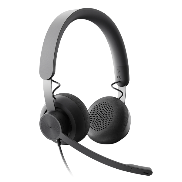 Logitech Zone Wired Headset with Noise-Cancelling Mic (Teams version) - 981-000870 Logitech Zone Wired Headset with Noise-Cancelling Mic (Teams version) - 981-000870
