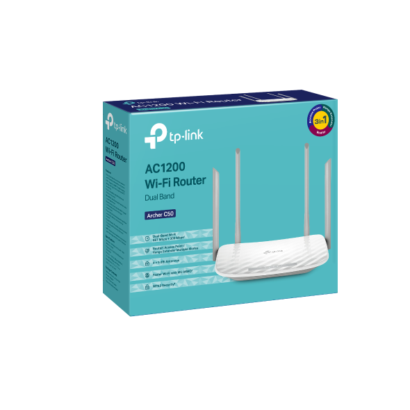 TP-Link AC1200 Wireless Dual Band Router - TL-ARCHER C50