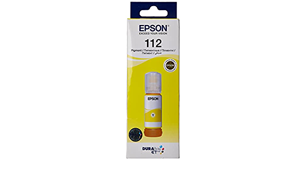 INK CART EPSON 112 Yellow for L6580, L6570, L6550, L6490, L15160, L15150, L11160 – 70ml - C13T06C44A INK CART EPSON 112 Yellow for L6580, L6570, L6550, L6490, L15160, L15150, L11160 – 70ml - C13T06C44A
