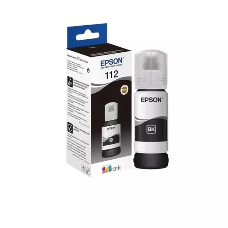 INK CART EPSON 112 Black for M15140, L6580, L6570, L6550, L6490, L15160, L15150, L11160 – 127ml - C13T06C14A INK CART EPSON 112 Black for M15140, L6580, L6570, L6550, L6490, L15160, L15150, L11160 – 127ml - C13T06C14A