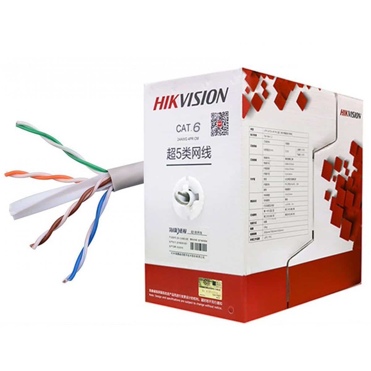 Hikvision Cat 6 Cable Hikvision Cat 6 Cable