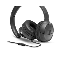 JBL Tune 500 Wired Headphone-Black JBL Tune 500 Wired Headphone-Black