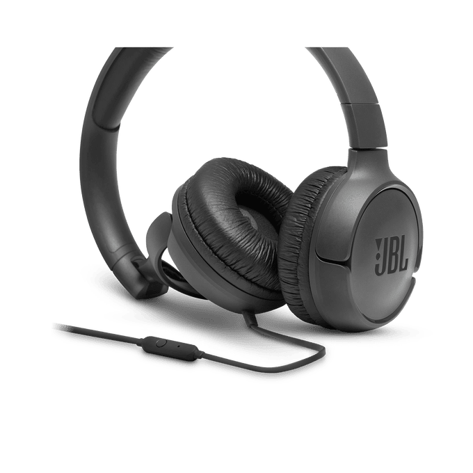 JBL Tune 500 Wired Headphone-Black JBL Tune 500 Wired Headphone-Black