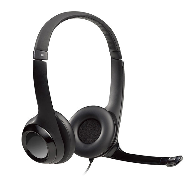 Logitech H390 USB Headset with Noise-Canceling Mic - 981-000406 Logitech H390 USB Headset with Noise-Canceling Mic - 981-000406