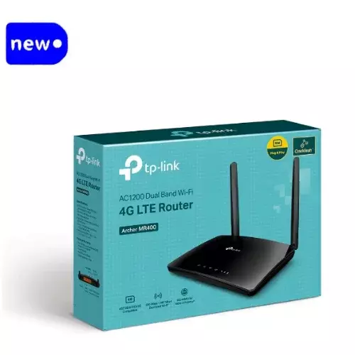 TP-Link AC1200 Wireless Dual Band 4G LTE Router - TL-ARCHER MR400