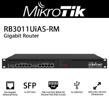 MikroTik RB3011UIAS-RM Rackmount Gigabit Router