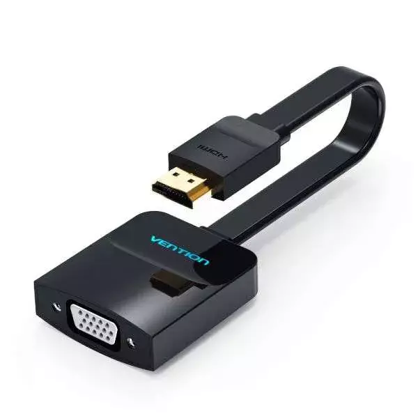 Vention HDMI to VGA Converter 0.15M Black Vention HDMI to VGA Converter 0.15M Black
