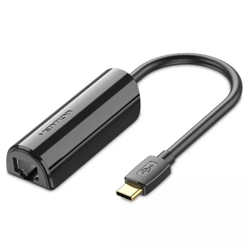 Vention USB-C to 100M Ethernet Adapter 0.15M Black Vention USB-C to 100M Ethernet Adapter 0.15M Black
