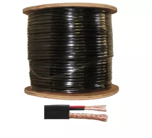 RG59 Cable With Power 200M
