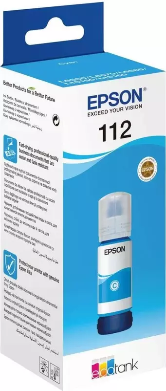 INK CART EPSON 112 Cyan for L6580, L6570, L6550, L6490, L15160, L15150, L11160 – 70ml - C13T06C24A INK CART EPSON 112 Cyan for L6580, L6570, L6550, L6490, L15160, L15150, L11160 – 70ml - C13T06C24A