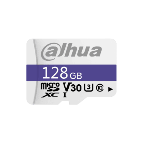 Dahua 128GB C10/U3/V30 Memory Card - DHI-TF-C100/128GB Dahua 128GB C10/U3/V30 Memory Card - DHI-TF-C100/128GB