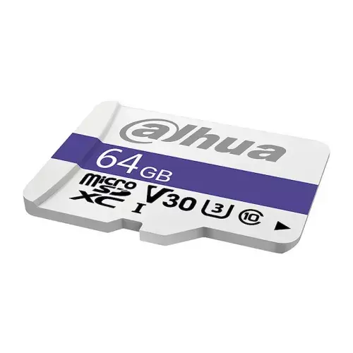 Dahua 64 GB Class C10, U3 V30 MicroSD Card- DHI-TF-C100/64GB Dahua 64 GB Class C10, U3 V30 MicroSD Card- DHI-TF-C100/64GB