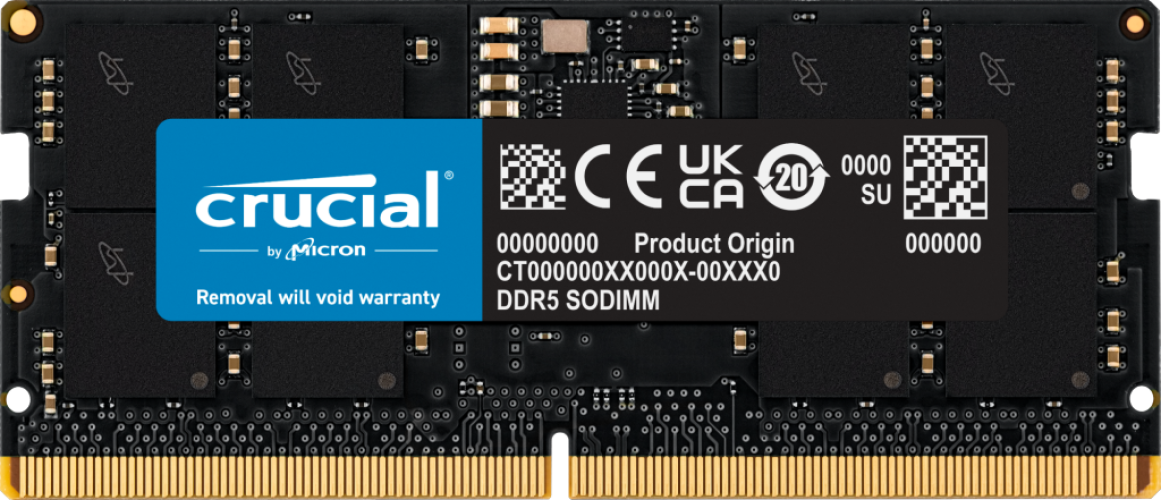 Crucial Laptop RAM DDR5 16GB 5600 Crucial Laptop RAM DDR5 16GB 5600