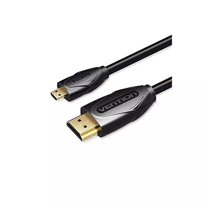 Vention Micro HDMI Cable 2M Black Vention Micro HDMI Cable 2M Black